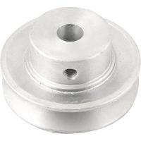 Polia Alumínio 1 Canal Perfil A 70mm com Furo 1/2" - Vonder - 1