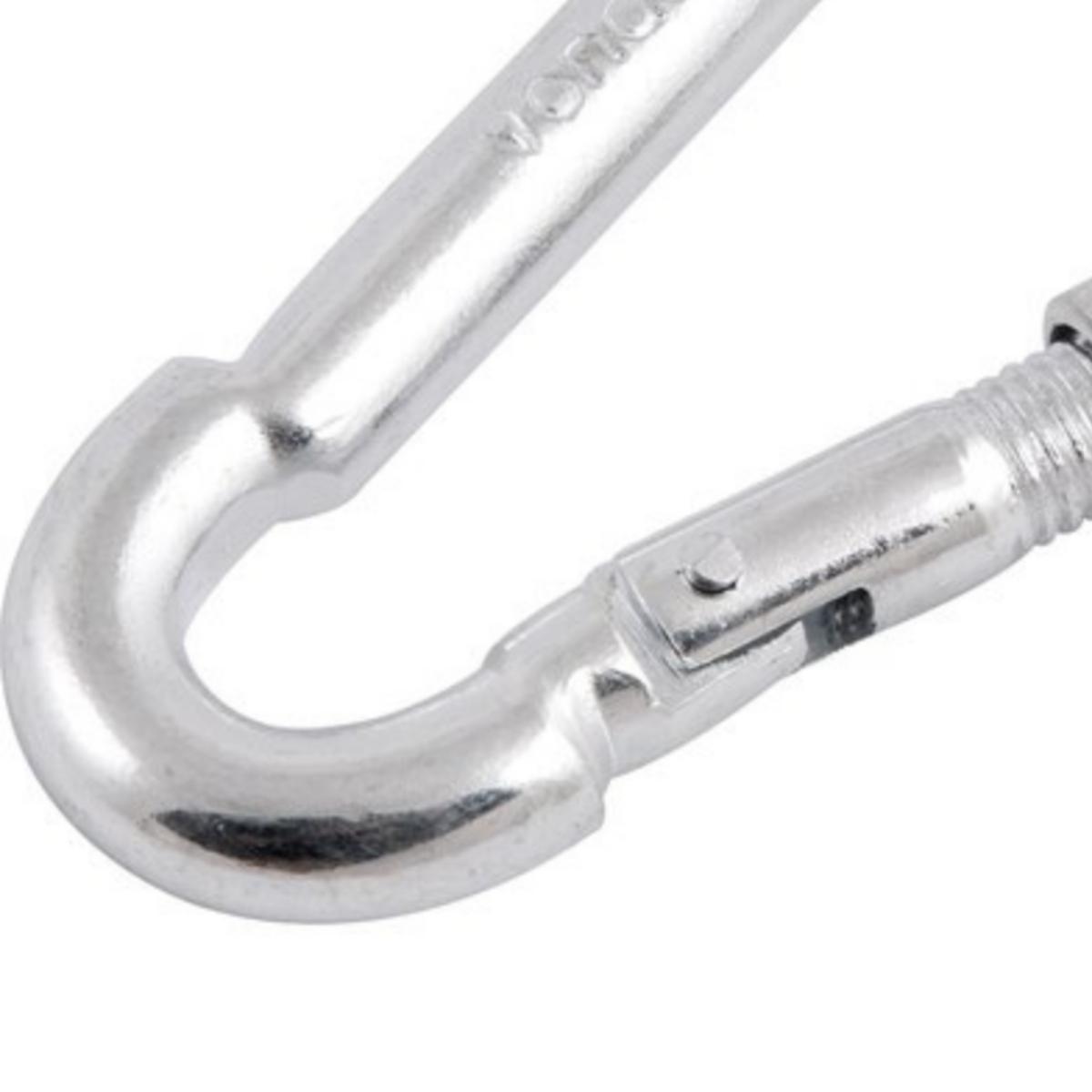 Mosquetão Com Trava Roscada 6x60mm Leve Galvanizado  - Vonde - 3