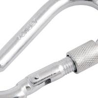 Mosquetão Com Trava Roscada 6x60mm Leve Galvanizado  - Vonde - 5