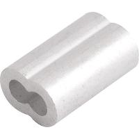 Prensa cabos em alumínio p/ cabos aço 3/16" c/ 100 pç Vonder - 1