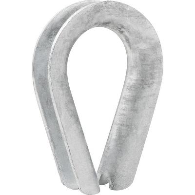 Anilha p/ cabo de aço 5/8" pesado galvanizada Vonder Plus