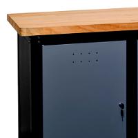 Bancada Profissional Fechada 1,10 metros Dark Presto - 2