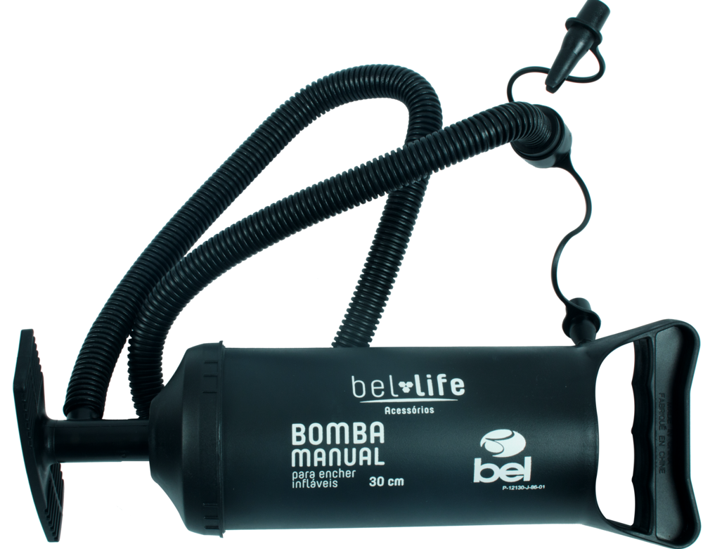Bomba para infláveis manual 9,0x11,0x30,5cm - Bel Lazer - 1