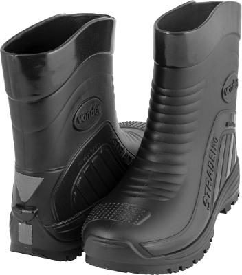 Bota de Pvc Preta Cano Médio s/ Forro 37 Vonder Plus
