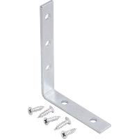 Cantoneira p/ cortina 06x08cm zincado cce0068 c/ 4 pç Vonder - 1