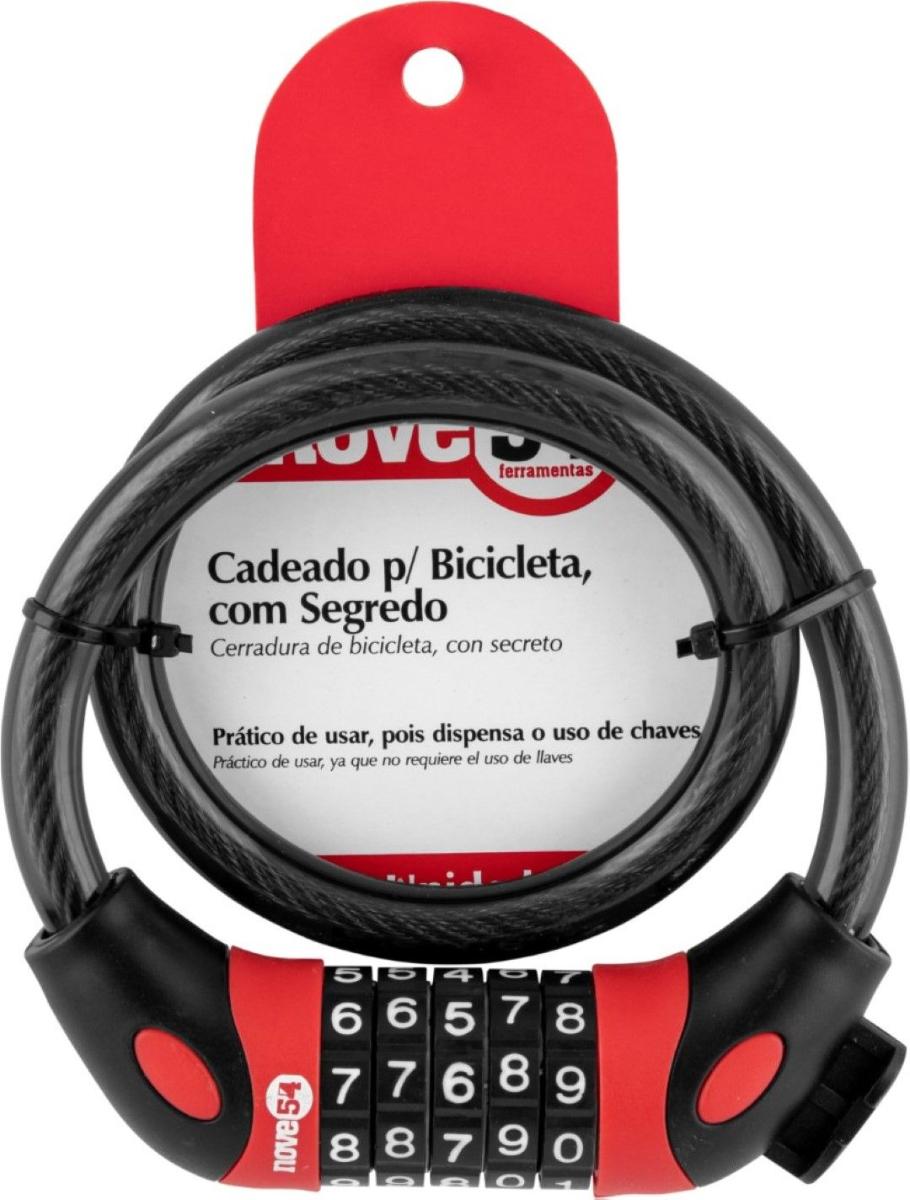 Cadeado para Bicicleta 60 cm com Segredo Nove54 - 5