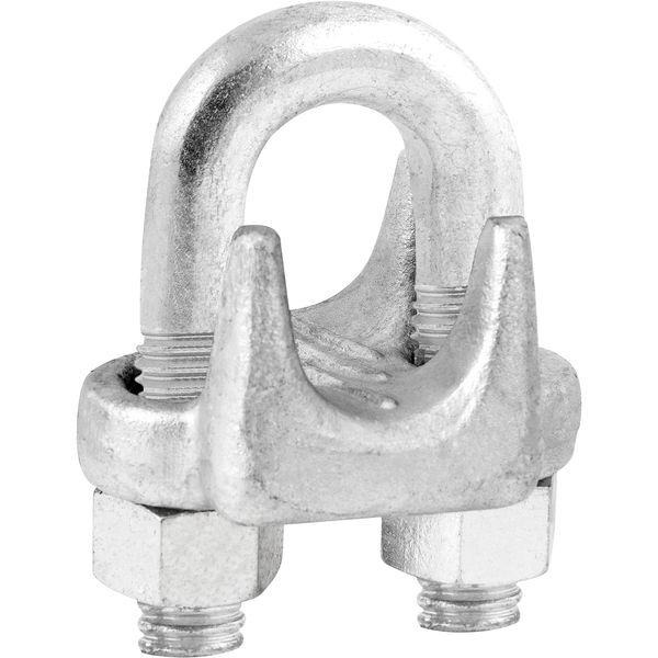 Clips para cabo de aço 7/8" pesado galvanizado - Vonder Plus - 1