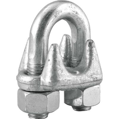 Clips para cabo de aço 7/8" pesado galvanizado - Vonder Plus