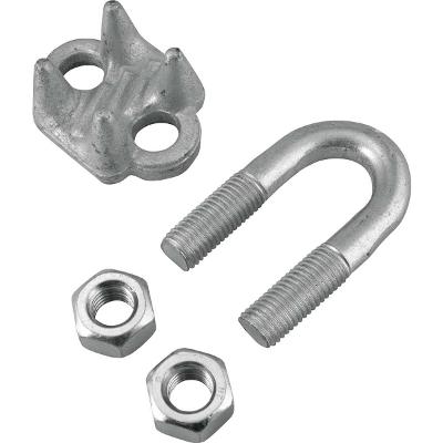 Clips para cabo de aço 1" pesado galvanizado - Vonder Plus