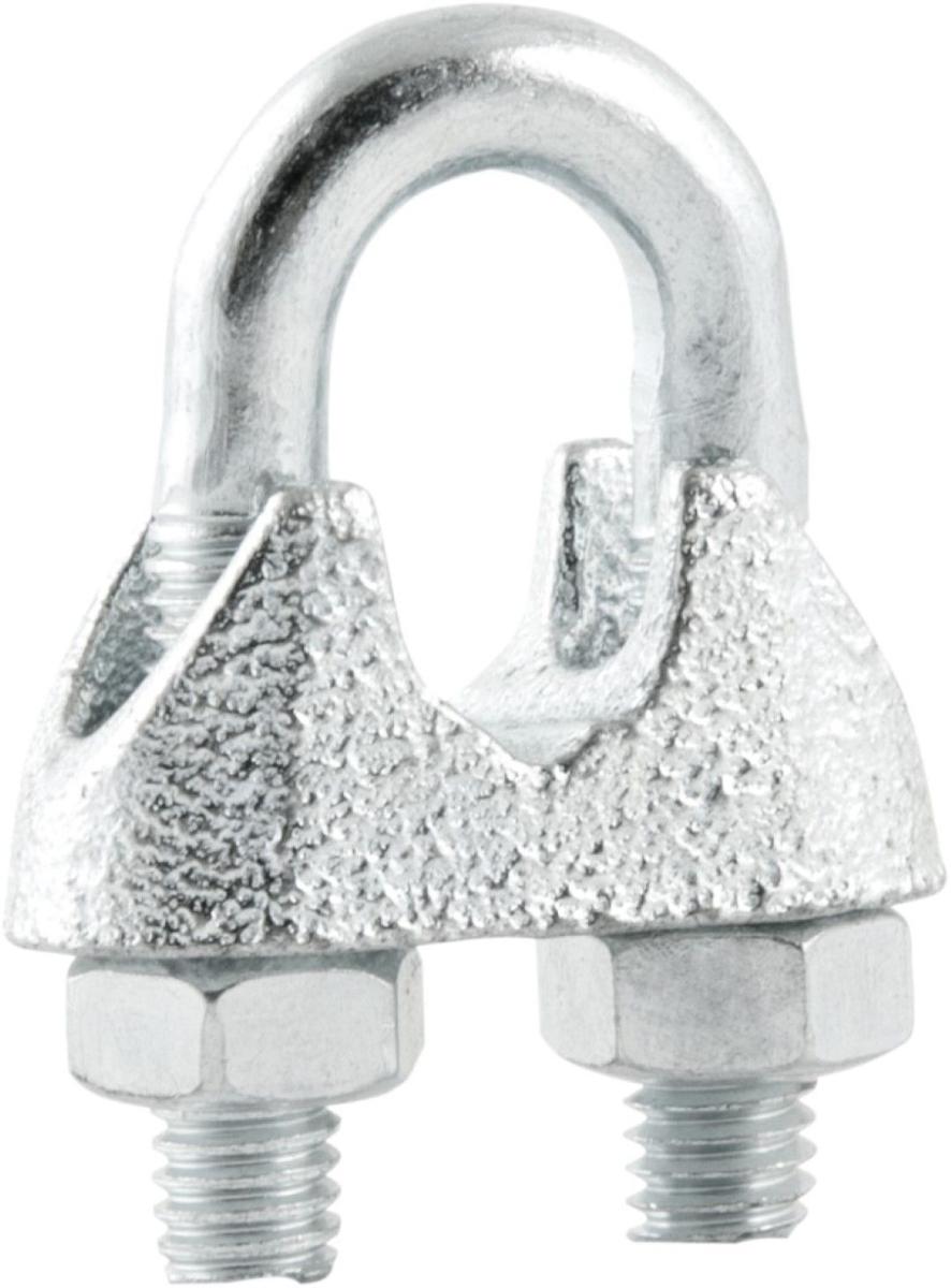 Clips p/ Cabo de Aço 5/16''7,94 mm com 10 peças Vonder - 1