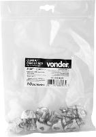 Clips p/ Cabo de Aço 5/16''7,94 mm com 10 peças Vonder - 2