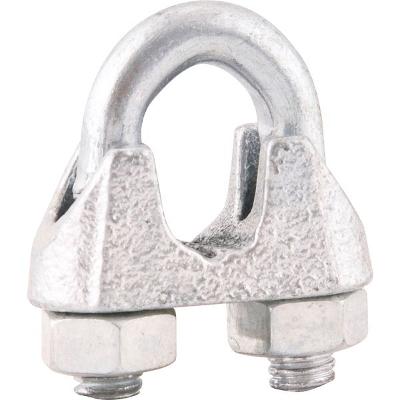Clips p/ cabo de aço 5/16" leve galv c/ 1000 peças Nove54