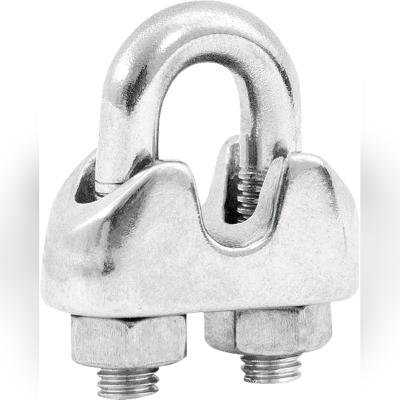 Clips para cabo de aço 1/8" leve inox - Vonder