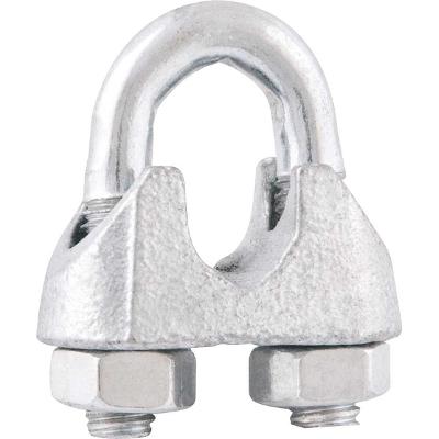Clips para cabo de aço 1/4" leve galvanizado - Vonder