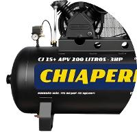 Compressor de Ar Alta Pressão Motor Monofásico 3HP 200L 000678 Chiaperini - 5