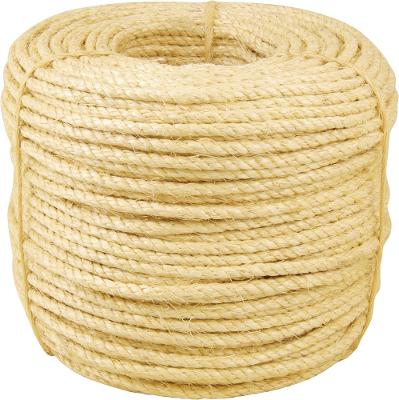 Corda sisal torcida 6,0mm 7,0kg 220 metros natural - Vonder