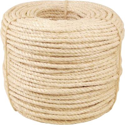 Corda sisal torcida 6,0mm 7,0kg 220 metros natural - Vonder