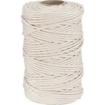 Corda Multifilamento Trançada 6,0mm 4,5kg 180 Metros Branca 