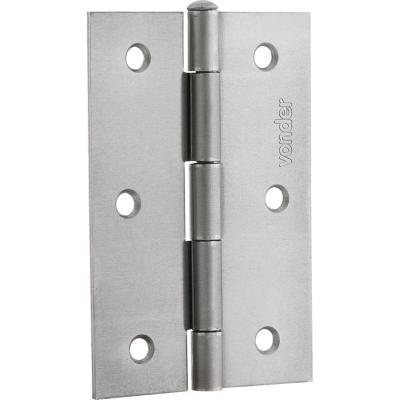 Dobradiça para portas 3.1/2" ferro polido - Vonder