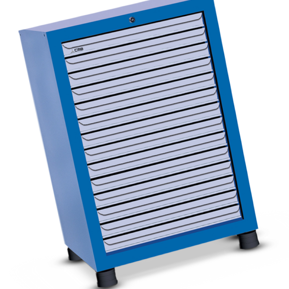 Gaveteiro modular pequeno com 14 Gavetas GAV606 CMB - 1