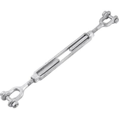 Esticador Para Cabo De Aço 3/8  Manilha X Manilha Galvanizad