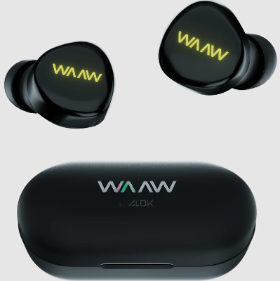 Fone Ouvido WAAW by ALOK MOB 100EB Microfone BT 3mW TWS