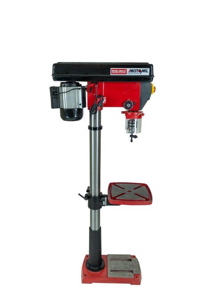 Furadeira de Coluna 1HP Monofásico 220V RDM-2801F Motomil - 4