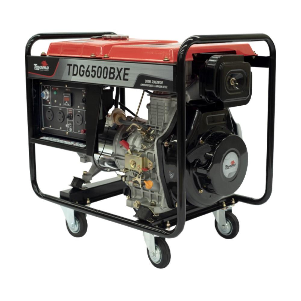 Gerador Diesel Toyama 5500W Biv 12,5L Part Elétrica Brushles - 1