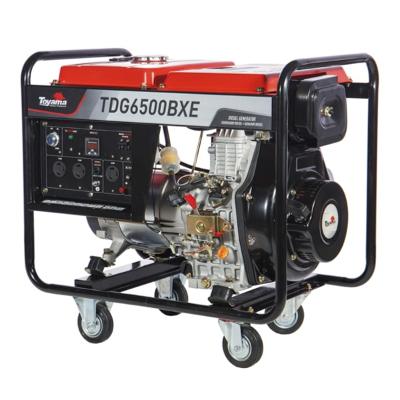 Gerador Diesel Toyama 5500W Biv 12,5L Part Elétrica Brushles
