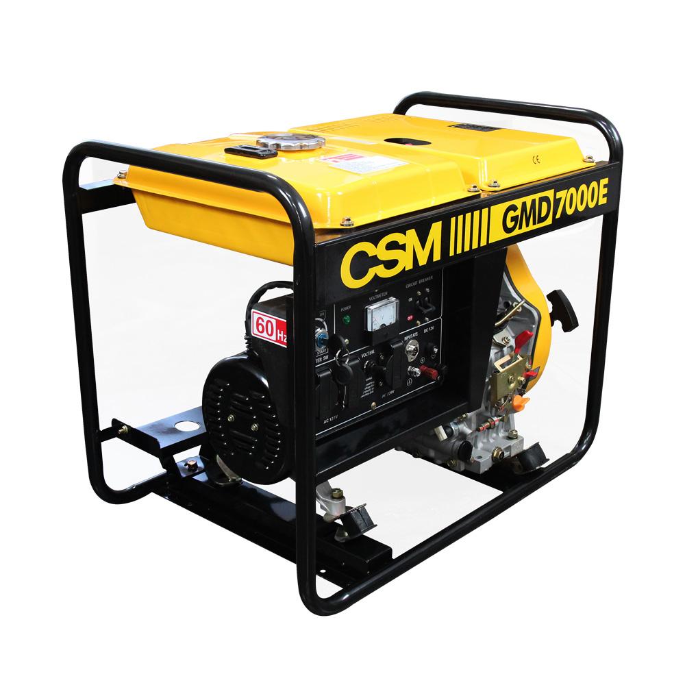 Gerador Portátil à Diesel 9HP 5,5KVA Gmd 7000 E CSM - 3