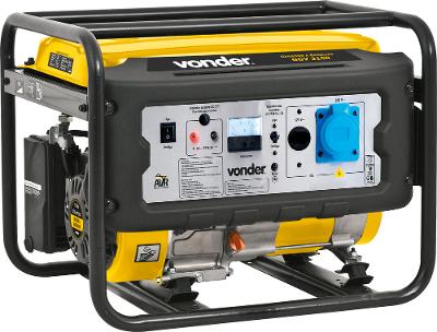 Gerador À Gasolina 7hp 127/220 Volts 4 Tempos Partida Manual