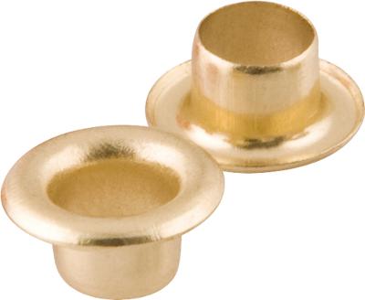 Ilhós metálico 4mm latonado com 100 peças - Nove54