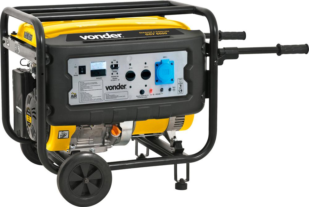 Gerador À Gasolina 13hp 127/220 Volts 4 Tempos Vonder - 1