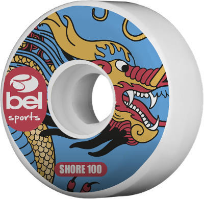 Kit rodas para skate 51x31mm em PU - Bel Sports