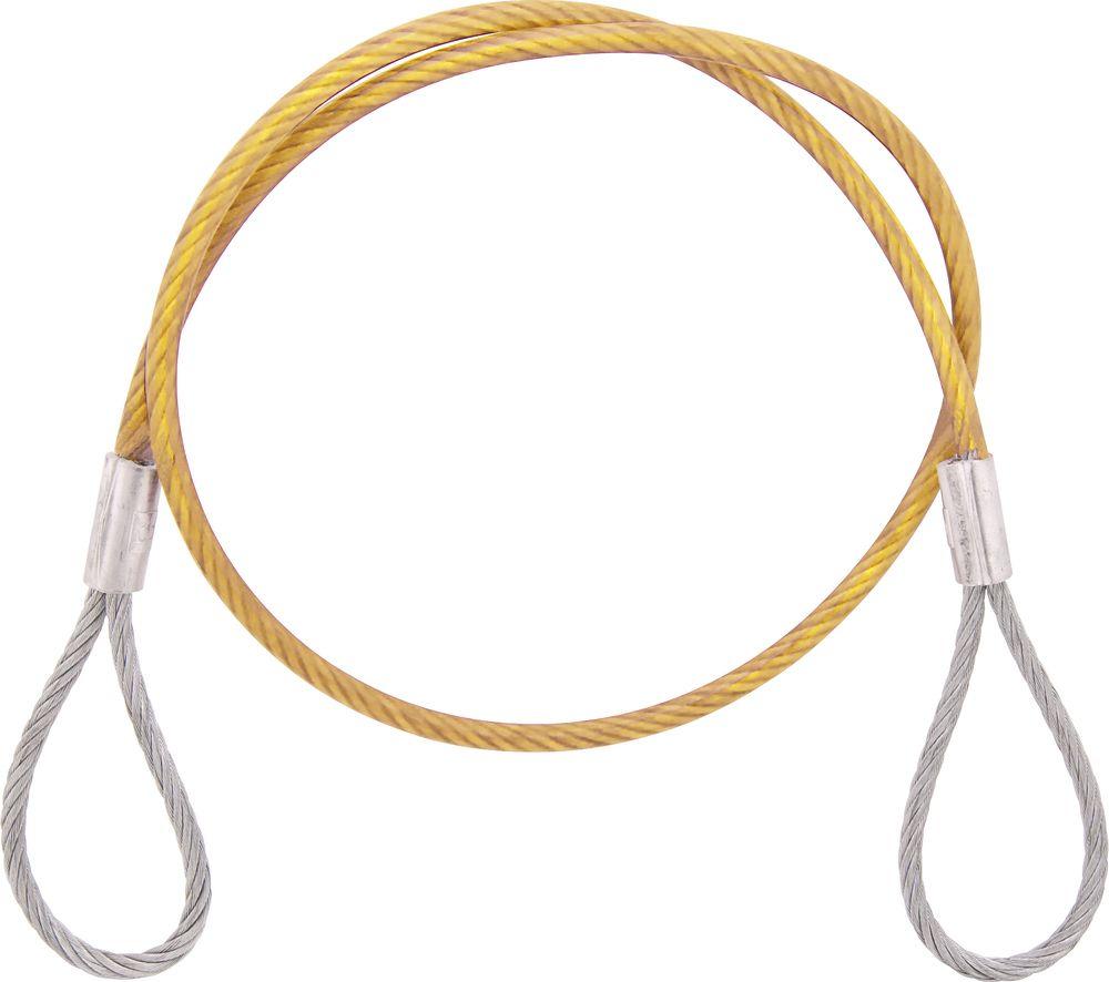 Laco de segurança 1/4" aço plastificado com 1 metro Vonder - 1