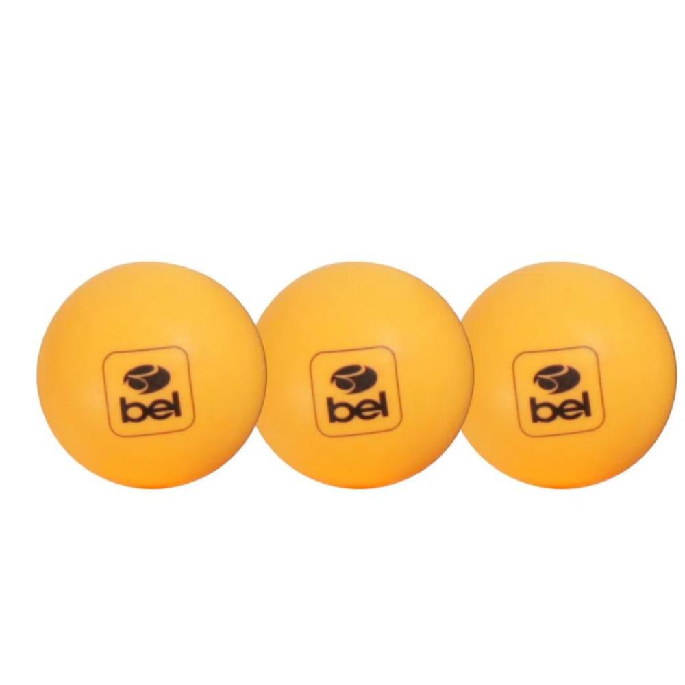 Kit com 2 raquetes e 3 bolas para tênis de mesa - Bel Sports - 3