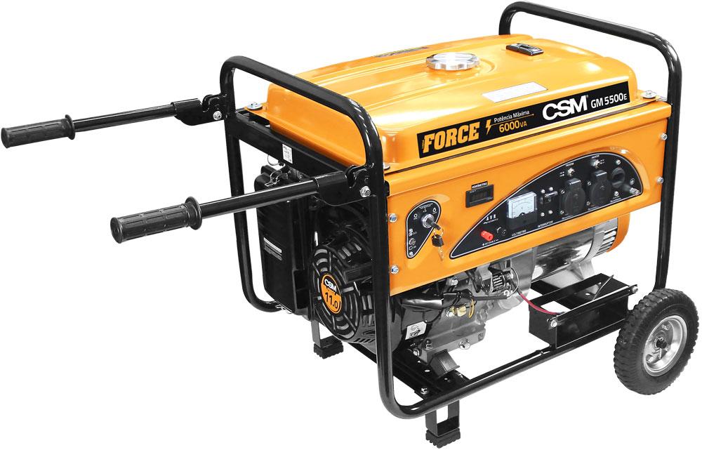 Gerador Portátil Gm 5500 E Gasolina127/220 CSM - 1