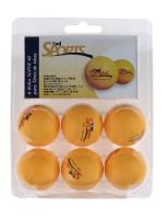 Kit 6 bolas 40mm para tênis de mesa - Bel Sports - 1