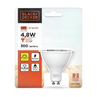 Lâmpada LED AR70 4,8W 2700K Luz Amarela 24° BIV Black+Decker - 3