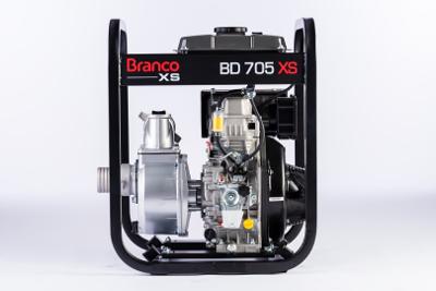 Motobomba Autoesc. Diesel 3'' 7,0CV P. Elét. BD705E Branco