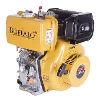 Motor Diesel Buffalo 10CV 418cc 4T P Elétrica Filtro Seco - 1