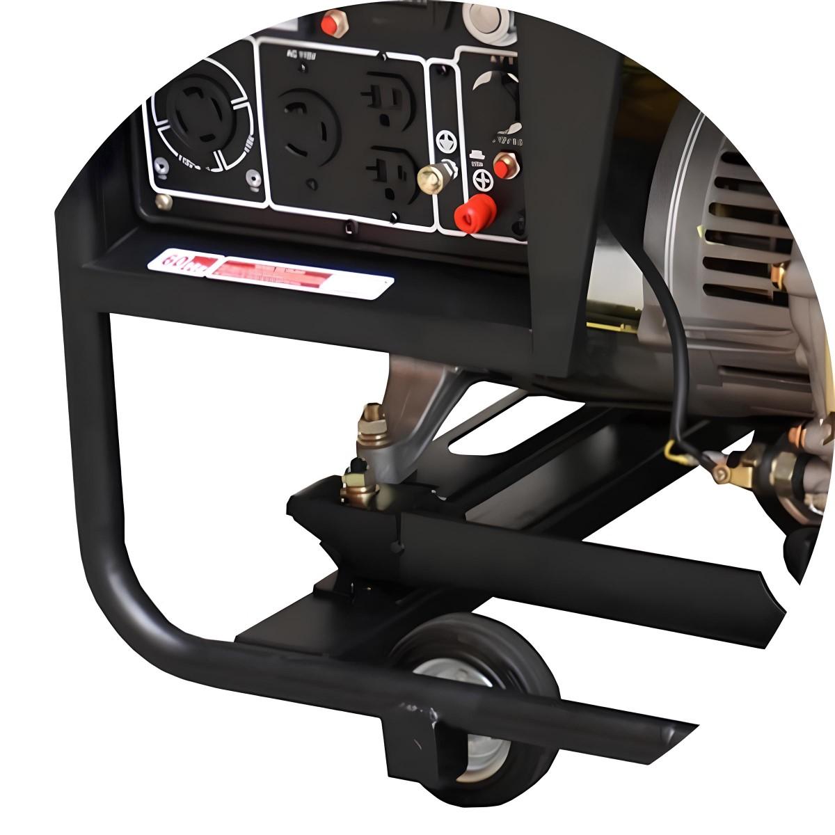 Motogerador Buffalo BFDE 8000 PRO Diesel Trifásico 380V 7,5KVA 13Cv Partida Elétrica e Manual 71333 - 2