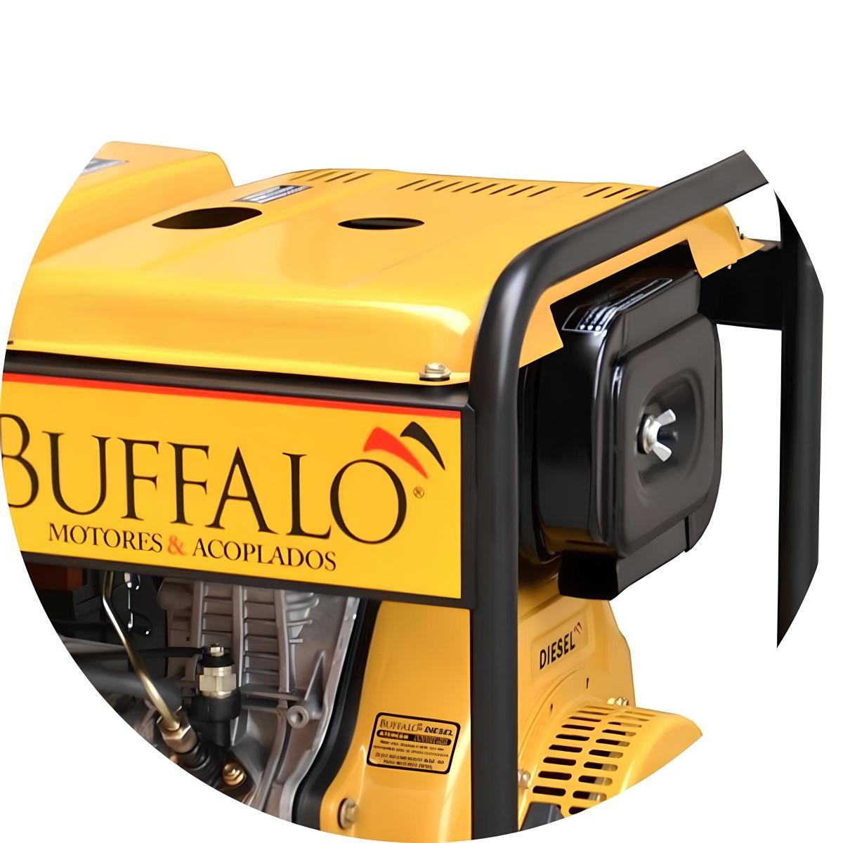 Motogerador Buffalo BFDE 8000 PRO Diesel Trifásico 380V 7,5KVA 13Cv Partida Elétrica e Manual 71333 - 3
