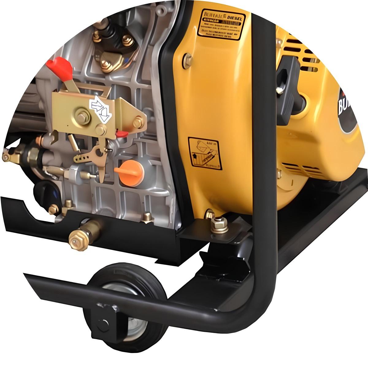 Motogerador Buffalo BFDE 8000 PRO Diesel Trifásico 380V 7,5KVA 13Cv Partida Elétrica e Manual 71333 - 5