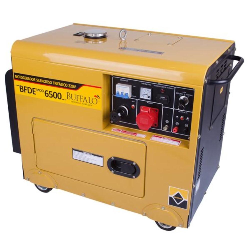 Motogerador Diesel Buffalo 5KVA Trif 127/220V P Elétrica - 3