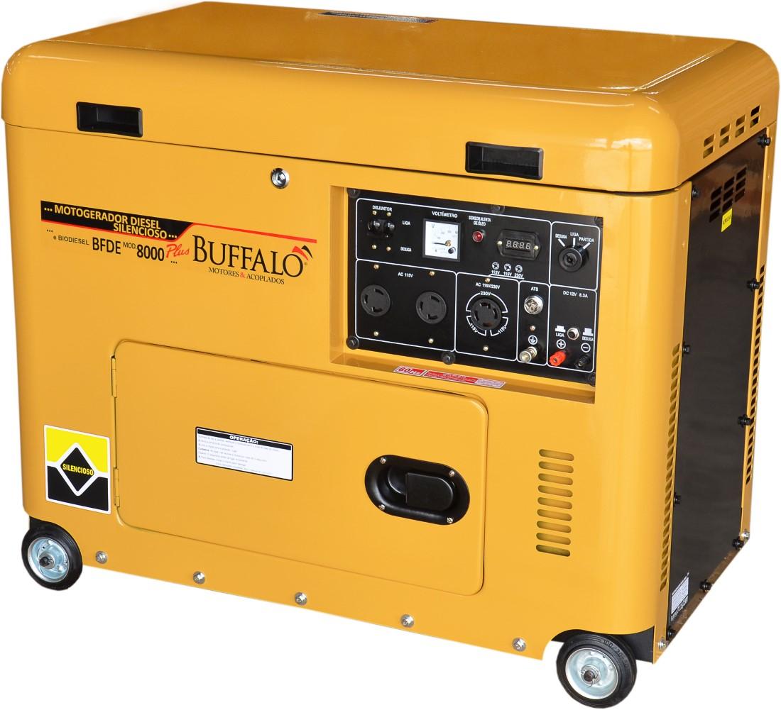 Motogerador Diesel Buffalo 7,5KVA Trif 220/380V P Elétrica - 2