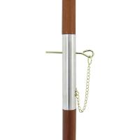 Ombrellone Madeira Cobertura PVC 3,00m marrom Bel Lazer - 3