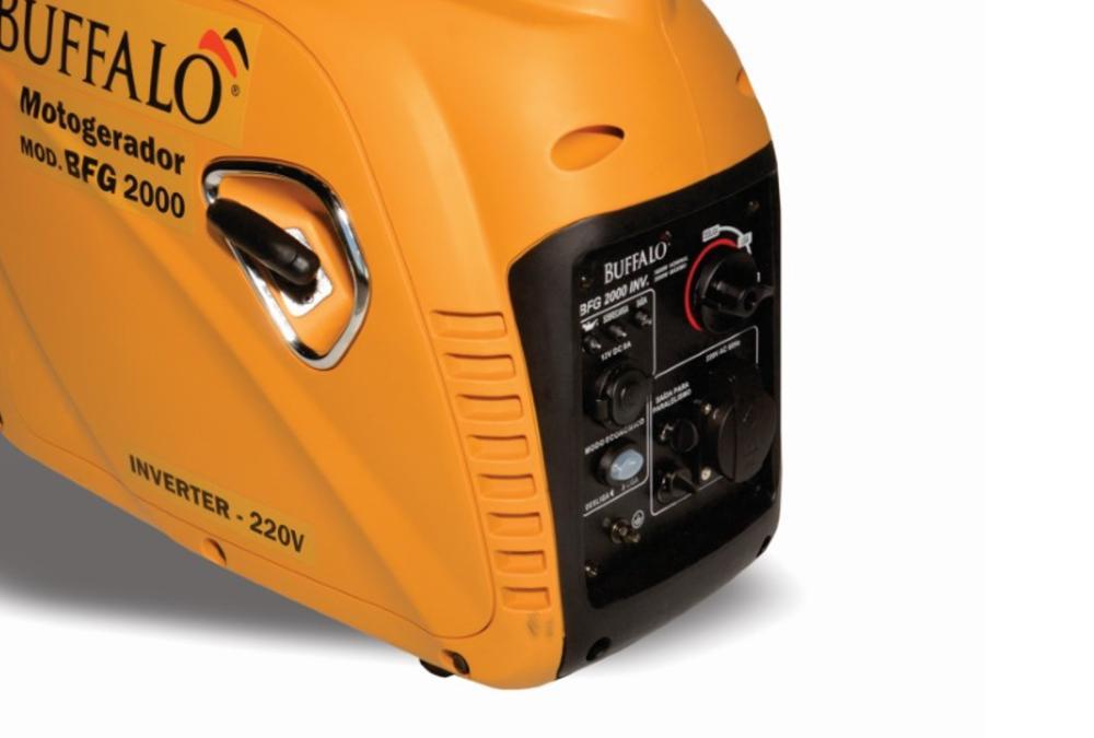 Motogerador Gasolina Buffalo Inverter 3CV Mono 220V P Manual - 4