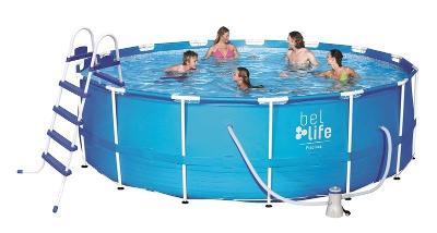 Piscina de Armação 16000 L com Kit Acessórios 127v Bel Lazer