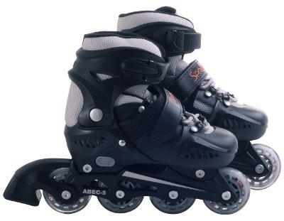 Patins inline rollers skate tam. M preto - Bel Sports